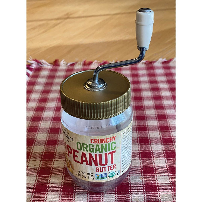 Peanut Butter Mixer: Automatic/Electric, Mess-Free, Made in USA, Mixes in  Oil