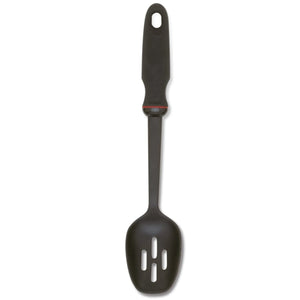 Norpro 12" Long Grip-EZ Handle Nylon Slotted Cooking / Serving Spoon