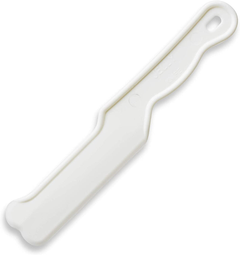 Compac Jelly Knife Spreader Plastic Knife Spatula and Contoured Jar Scraper  for Peanut Butter, Jelly, Jam, Preserves