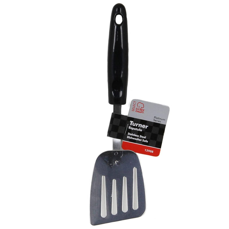 Chef Craft Select Turner/Spatula, 10.5 inch, Stainless Steel, Silver