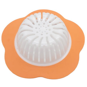 Handy Housewares 4.25" Flower Shaped Kitchen Sink Strainer Basket - Fits Most Standard Sinks