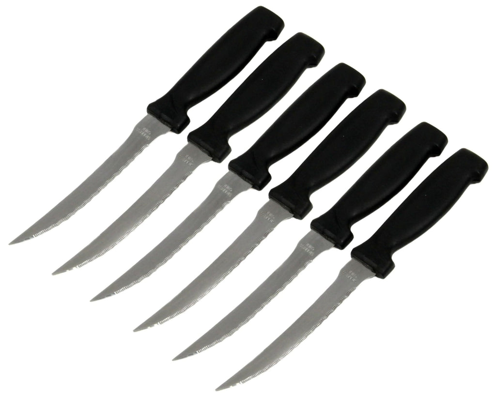 Chef Craft 2pc Stainless Steel Blade Vegetable Knife Set - Great for Precise Cutting of Tomatoes, Cucumbers and more