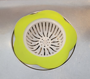 Handy Housewares 4.25" Flower Shaped Kitchen Sink Strainer Basket - Fits Most Standard Sinks