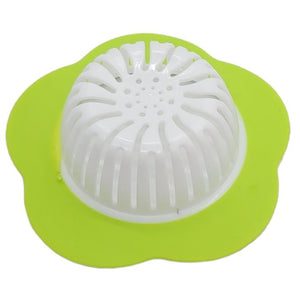 Handy Housewares 4.25" Flower Shaped Kitchen Sink Strainer Basket - Fits Most Standard Sinks