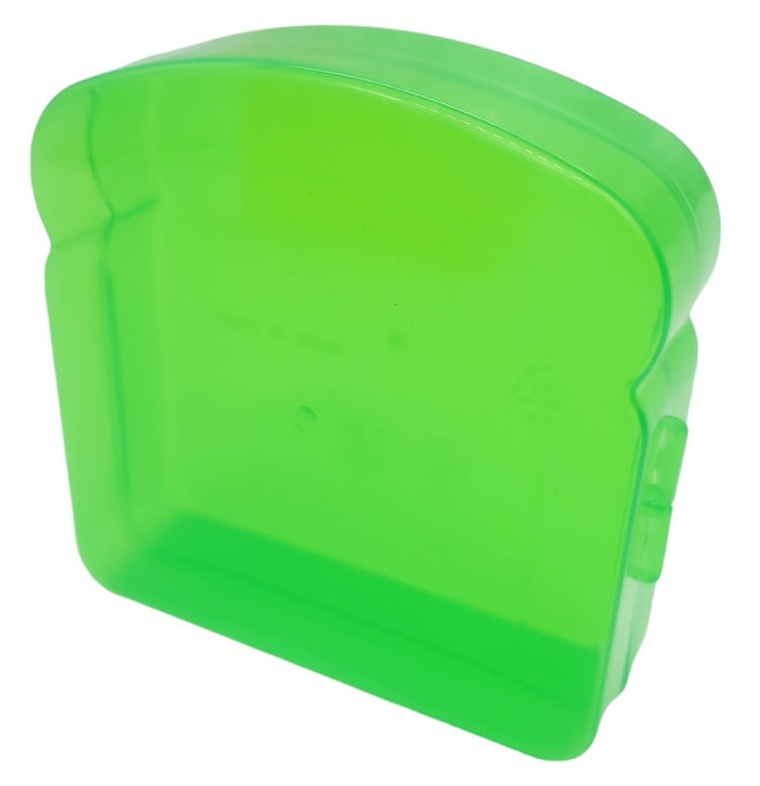 Handy Housewares Plastic Sandwich Holder Container - Great for Lunch Boxes