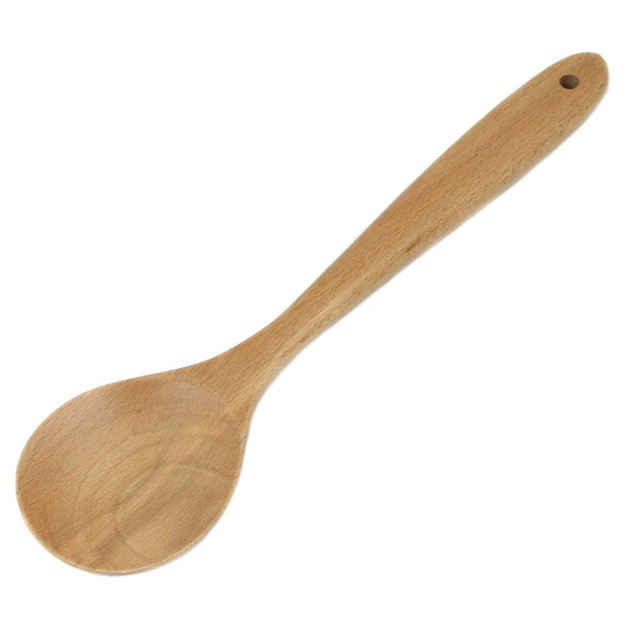 Chef Craft 11.75" Solid Beechwood Cooking / Mixing Spoon