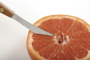 Norpro Squirtless Double Stainless Steel Blade Grapefruit Slicing Knife