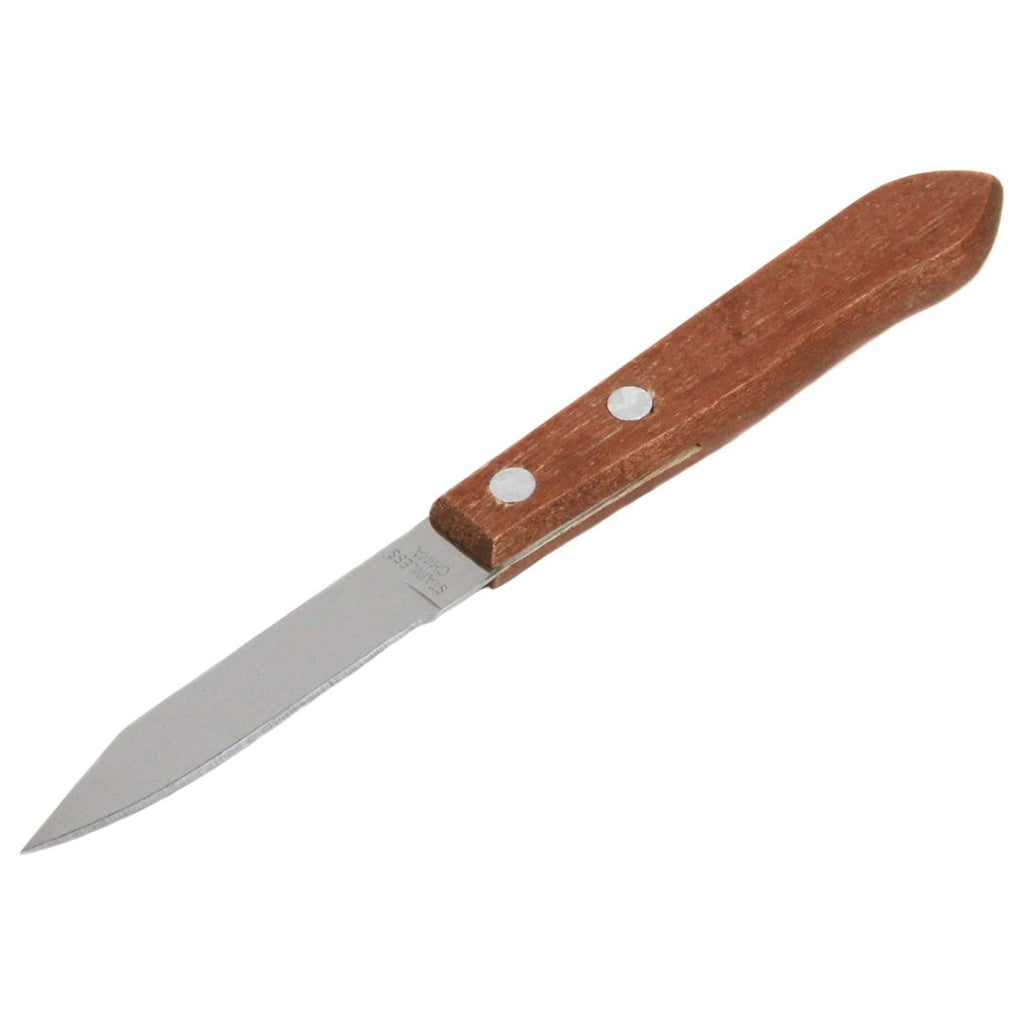 Chef Craft  3" Long Stainless Steel Blade Paring Granny Knife - Great for Peeling Vegetables and Cutting Fruit