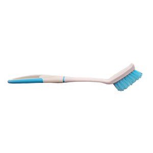 Narrow Bristle Angled Non-Slip Floor and Tile Grout Cleaning Scrub Brush