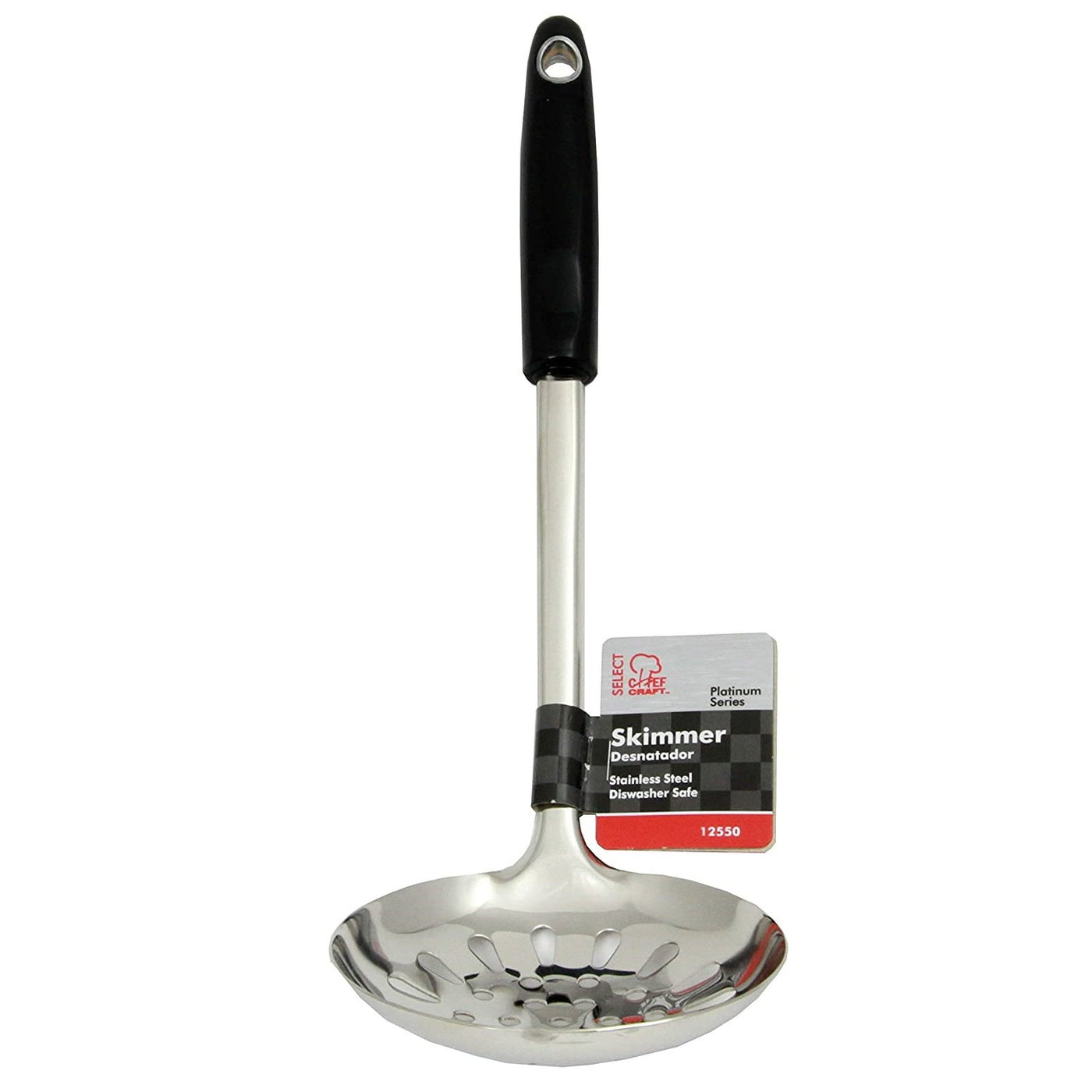 Chef Craft Select Serving Spoon, 9.5 inch, Stainless Steel