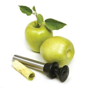 Norpro Stainless Steel Deluxe Apple Corer with Core Ejector Plunger