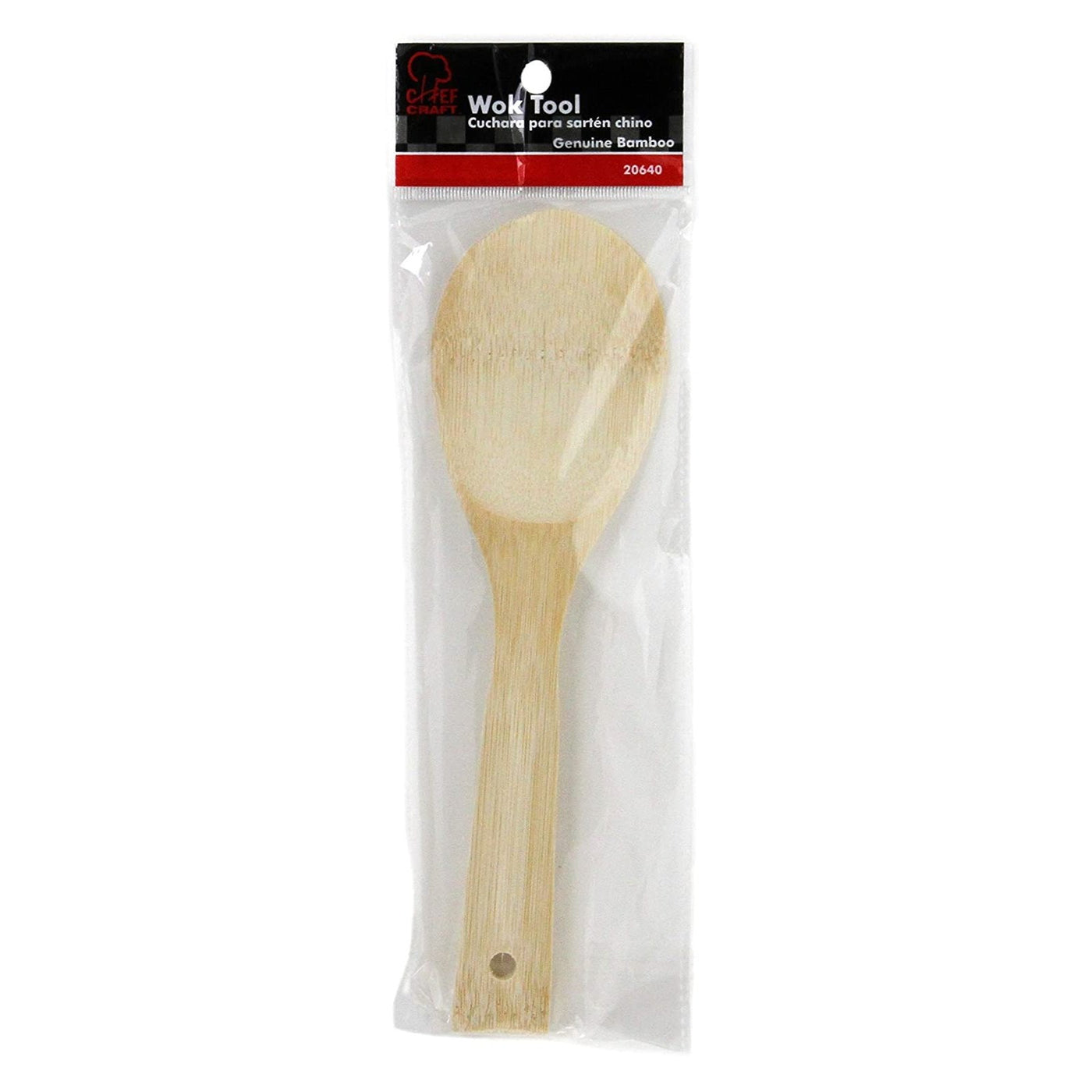 Bamboo Serving/Cooking Utensils - Narrow Flat Spatula/Paddle