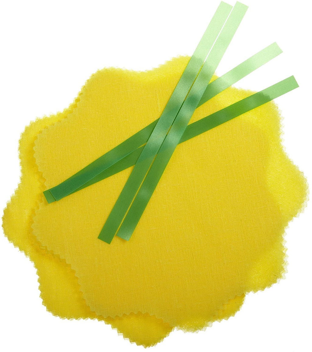 Regency Wraps Lemon Cover With Ribbon For Seed Free Squeezing of Lemon Halves or Wedges - 12 Pack Set