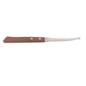 HIC Curved Stainless Steel Serrated Blade Squirt Free Citrus Grapefruit Knife