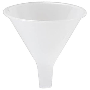 Hutzler Stackable Durable Food-Safe Plastic Funnels - Made In USA - 8 Sizes