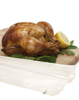 Norpro 24" x 24" Heavy Duty Double Zipper Turkey / Meat Brining Bag - Holds Up to 25 lbs