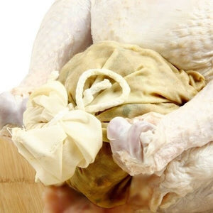 Norpro 10" x 17" Reusuable Washable Cloth Turkey Dressing Stuffing Bag