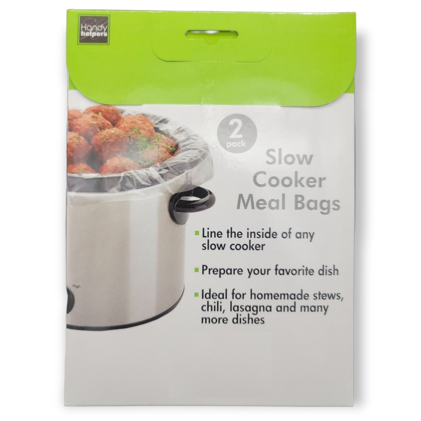 Handy Housewares Disposable Slow Cooker Liner Mess Saver Bags - Fits 3