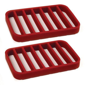 Norpro 9" x 6" Nonstick Silicone Rectangle Roast Rack and Trivet