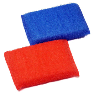 Chef Craft 2 Piece Coarse Dishwashing Scourers Sponge Set - Great for Tough, Baked on Messes
