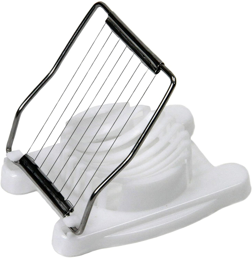 Chef Craft Stainless Steel Wire Egg Slicer - Cuts Oval or Round Slices