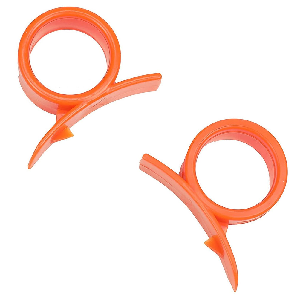 Chef Craft 2pc Plastic Orange Peeler Tool Set - Easily Peel Oranges and Grapefruit