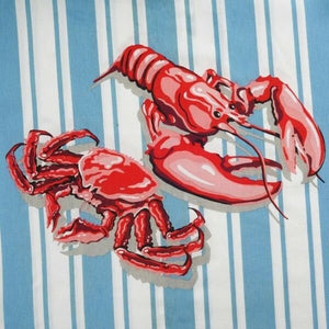 Norpro Adjustable Crab / Lobster Seafood Bibs 2 pk  - Washable / Reusable Cotton