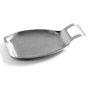 Norpro 10" x 5.5" Jumbo 18/10 Stainless Steel Kitchen Utensil Holder Spoon Rest
