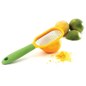 Norpro Grip-EZ Laser Etched Stainless Steel Blade Citrus Zester Grater with Sheath
