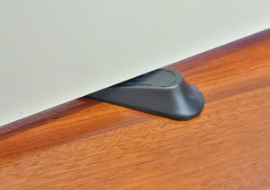Handy Housewares Heavy Duty Non-Marking Plastic Door Stopper Wedge - 4 Pack
