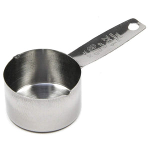 Chef Craft Stainless Steel Coffee Scoop Measurer - 2 Tbsp Measuring Cup