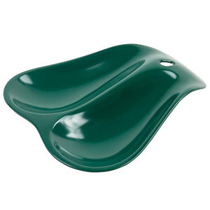 Hutzler Twin Double Melamine Spoon Rest - Sleek Design Holds 2 Large Spoons - 10 Color Choices