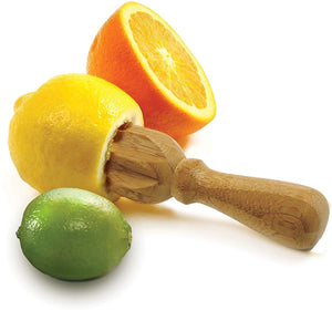 Norpro Bamboo Citrus Juicer Handheld Wooden Reamer - Great for Lemons, Limes and Oranges