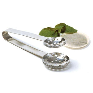 Norpro 6.25" Stainless Steel Round Tea Bag Squeezer Tongs