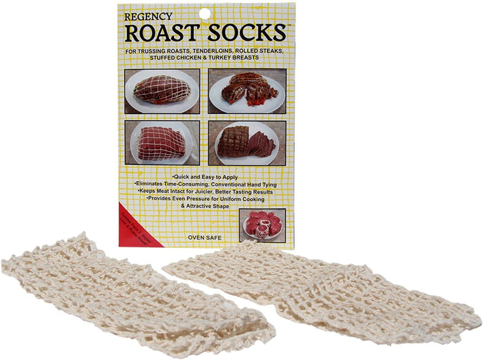 Regency Wraps Oven-Safe Roast Socks for Forming Meat - 2 Pack