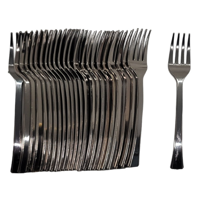 Handy Housewares 24-piece 4" Mini Bar Forks Set - Great for Party Snacks, Appetizers, Desserts and more