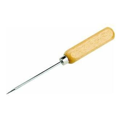HIC Durable Steel Ice Pick with Wooden Handle