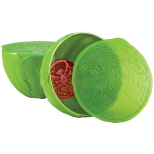 Hutzler Salad Saver Storage Bowl with Lid - Keeps Lettuce, Spinach & Kale Fresh Longer