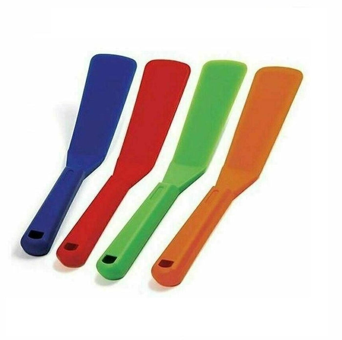 Norpro My Favorite Spatula - 11" Flexible Heat Resistant Nylon Turner - 4 Color Pack