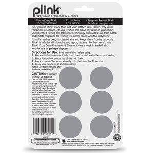 Plink Garbage Disposal Cleaner & Disposer Deodorizer 40 Lemon Treatment Pack and Plink Fizzy Drain Cleaner 6 Treatment Pack Combo