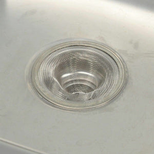 Handy Housewares 4.25" Stainless Steel Mesh Kitchen Sink Strainer - Drain Food Stopper Basket