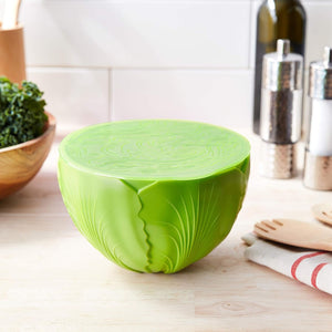 Hutzler Salad Saver Storage Bowl with Lid - Keeps Lettuce, Spinach & Kale Fresh Longer