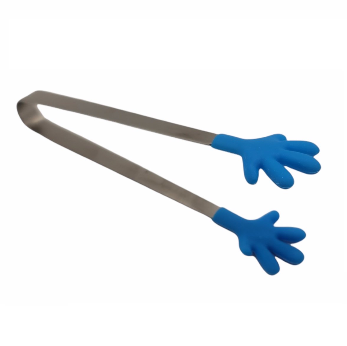 Handy Housewares 5 Long Stainless Steel Mini Tongs with Silicone Hand