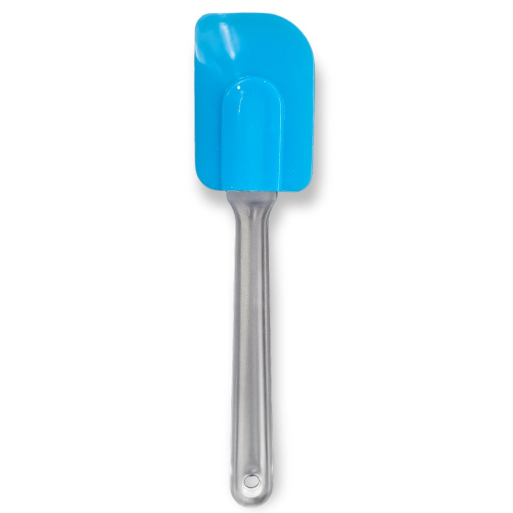 Handy Housewares 10" Long Flexible Silicone Head Spatula with Frosted Plastic Handle