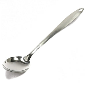 Chef Craft 13" Stainless Steel Basting / Serving Spoon with Attractive Brushed Finish Handle