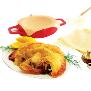 Norpro Dough & Dumpling Press - Great Maker for Turnovers, Empanadas, Calzones and Pocket Sandwiches