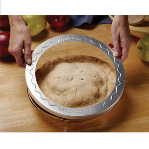 Mrs Anderson's 9" Pie Crust Protector Shield - Fits 8.5 & 9-Inch Pans, Prevents Burning