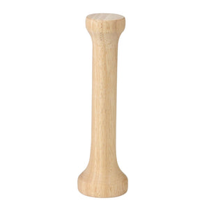 Mrs. Anderson’s 6" Wooden Dual-Sided Pastry Dough Tart Tamper