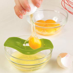 Hutzler Egg Yolk Separator - Easily Separates Egg Yolks from Whites
