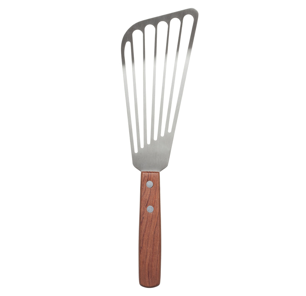 Maine Man 11.25" Stainless Steel Fish Turner Spatula with Slotted Angled Blade